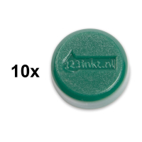 123inkt 123encre aimants 15 mm (10 pièces) - vert 6161555C 301256