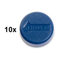 123inkt 123encre aimants 20 mm (10 pièces) - bleu 6162035C 301260