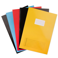 123encre cahier quadrillé A4 assortiment 5 pièces 40 feuilles (10 mm) 300636 123encre cahier quadrillé A4 assortiment 5 pièces 40 feuilles (10 mm) 300636