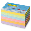 123encre notes repositionnables multipack 76 x 102 mm (jaune/vert/bleu/rose/orange/lilas)