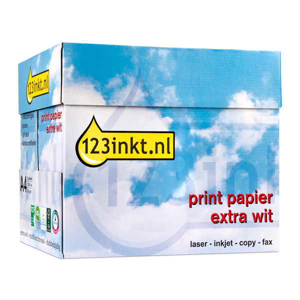 Packs de papier A4 80 g/m² (standard) A4 Papier d'impression standard  Papier et étiquettes 123encre papier à copier 1 ramette de 500 feuilles A4  - 80 g/m² FSC® papier
