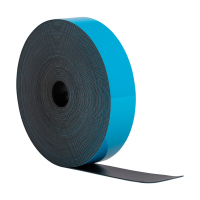 123encre ruban d'étiquettes magnétiques effaçable 2 cm x 10 m - bleu