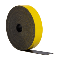 123encre ruban d'étiquettes magnétiques effaçable 2 cm x 10 m - jaune