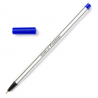 123encre stylo-feutre pointe fine - bleu