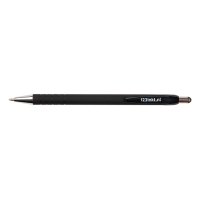 123encre stylo à bille ultra smooth (1 mm) - noir