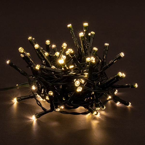 123inkt 123led éclairage de Noël 8,9 mètres 80 ampoules - multicolore & blanc chaud  LDR07178 - 3