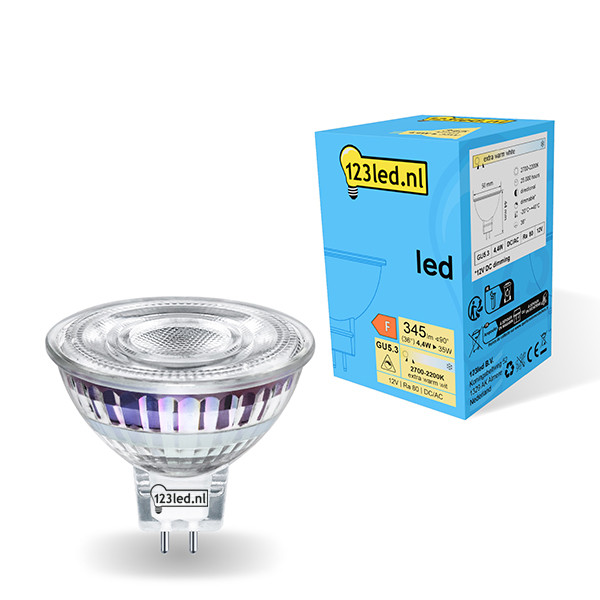 123inkt 123led GU5.3 spot LED dimmable 4,4W (50W)  LDR01752 - 1