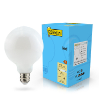 123inkt 123led ampoule LED E27 globe mat dimmable 4,5W (40W)  LDR02096