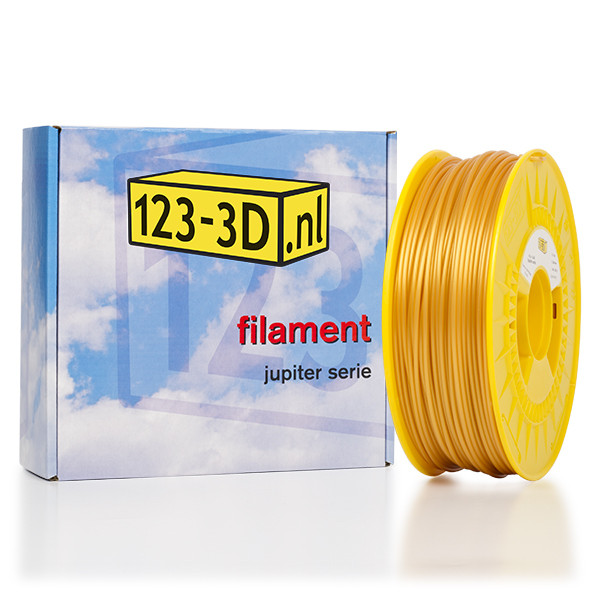 123inkt Filament 2,85 mm PLA 1,1 kg série Jupiter (marque 123-3D) - or  DFP01049 - 1