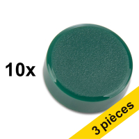 Offre: 3x 123encre aimants 20 mm (10 pièces) - vert