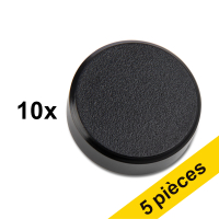 Offre: 5x 123encre aimants 30 mm (10 pièces) - noir