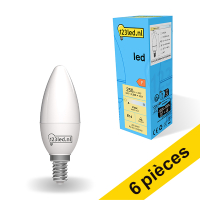 Offre: 6x 123led E14 ampoule LED bougie mate 2700K 2.5W (25W)