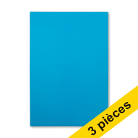 Offre : 3x 123encre feuille magnétique effaçable à sec - bleu (20 x 30 cm)