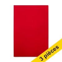 Offre : 3x 123encre feuille magnétique effaçable à sec - rouge (20 x 30 cm)