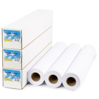 Offre : 3x 123encre rouleau de papier standard 594 mm (23 pouces) x 50 m (90 g/m²)
