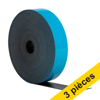 Offre : 3x 123encre ruban d'étiquettes magnétiques effaçable 2 cm x 10 m - bleu