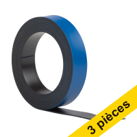 Offre : 3x 123encre ruban magnétique 10 mm x 2 m - bleu