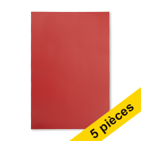 Offre : 5x 123encre feuille magnétique (20 x 30 cm) - rouge