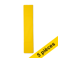 Offre : 5x 123encre papier crépon 250 x 50 cm - jaune