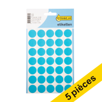 Offre : 5x 123encre pastilles de marquage Ø 19 mm - bleu (105 étiquettes)