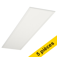 Offre : 5x 123led panneau LED 30x120 cm | 4000K | 4000 lumens (40W) - blanc brillant