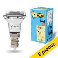 Offre : 6x 123led E14 ampoule LED réflecteur dimmable 4W (50W)