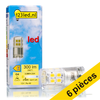 Offre : 6x 123led G4 capsule LED dimmable 2.5W (28W)