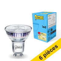 Offre : 6x 123led GU10 spot LED verre dimmable 7,4W (65W)