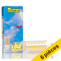 Offre : 6x 123led capsule LED G9 clair dimmable 4.2W (40W)
