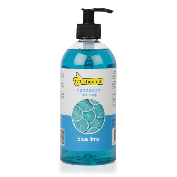 123schoon Eco Blue Lime savon pour les mains (500 ml)  SDR06206 - 1