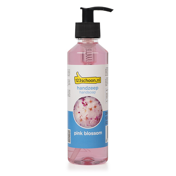 123schoon savon pour les mains ECO Pink Blossom (250 ml) 17855400C SDR06209 - 1
