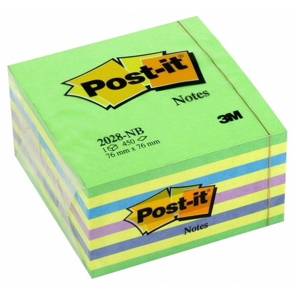 3M Post-it notes 76 x 76 mm - jaune fluo 3M