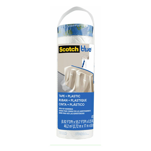 3M ScotchBlue recharge de ruban de masquage pré-adhesivé 2,72 m x 17 m 7100197951 280057 - 1
