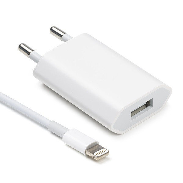 Apple iPhone Apple chargeur 1 port (USB-A, 5W, câble Lightning)  K070501084 - 1