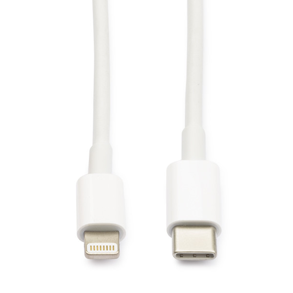 Apple iPhone Lightning câble de charge USB-C (1 mètre) - blanc MQGJ2ZM/A A010221004 - 1