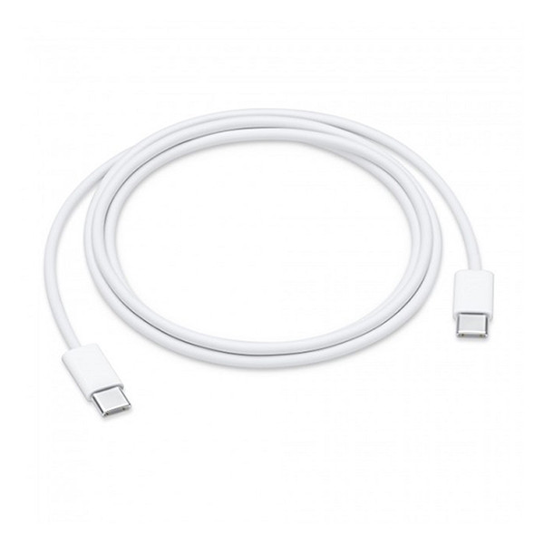 Apple iPhone câble de chargement USB-C vers USB-C 2.0 (1 mètre) - blanc MUF72ZM/A M010214171 - 1