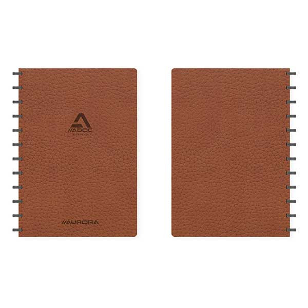 Aurora Adoc Business cahier quadrillé A4 72 feuilles (5 mm) - marron 6055.301 330032 - 1