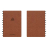 Aurora Adoc Business cahier quadrillé A4 72 feuilles (5 mm) - marron