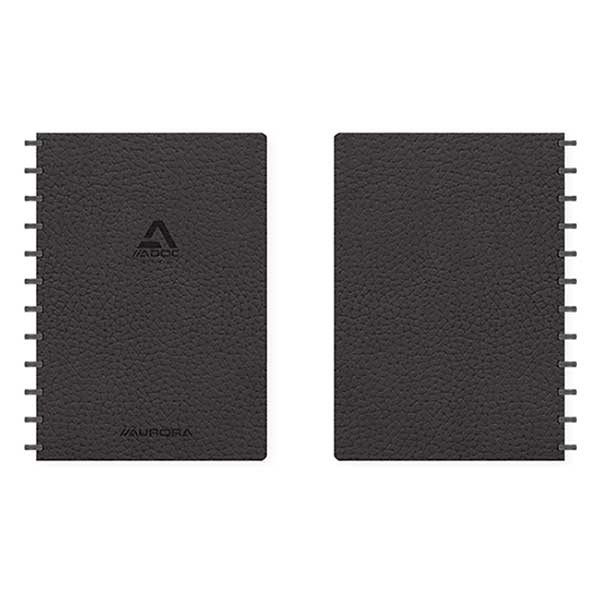 Aurora Adoc Business cahier quadrillé A4 72 feuilles (5 mm) - noir 6055.300 330031 - 1