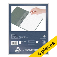 Offre : 6x recharge Aurora Adoc pour cahier ligné A5 72 feuilles