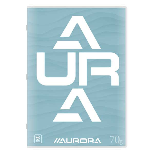 Aurora cahier ligné A4 bleu 36 feuilles 36LT/B 330101 - 1