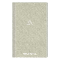 Aurora carnet de notes 125 x 195 mm quadrillé 96 feuilles (5 mm) - gris 1396SQ5 330063