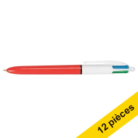 Offre : 12x BIC 4 Colours Original Fine stylo à bille