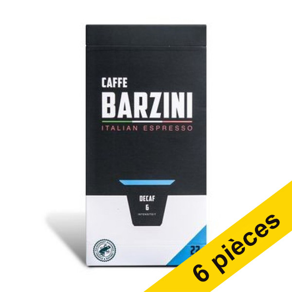 Barzini Offre : 6x Barzini Decaf capsules (22 pièces)  404272 - 1