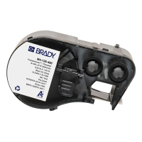 Brady M4-126-490 Freezerbondz étiquettes polyester 15,24 mm x 45,72 mm (d'origine) - noir sur blanc M4-126-490 148292