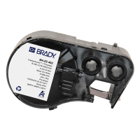 Brady M4-82-492 FreezerBondz étiquettes polyester Ø 9,53 mm (d'origine) - noir sur blanc M4-82-492 148252