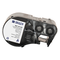 Brady M4C-187-342 étiquette gaine thermorétractable 8,50 mm x 2,13 m (d'origine) - noir sur blanc M4C-187-342 148166