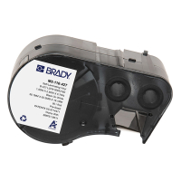 Brady M5-116-427 étiquettes en vinyle laminé 63,5 mm x 38,1 mm x 19,05 mm (d'origine) - noir sur blanc/transparent M5-116-427 148146