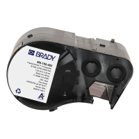 Brady M5-155-492 étiquettes en polyester Freezerbondz 6,35 mm x 31,75 mm (d'origine) - noir sur blanc M5-155-492 148284