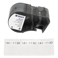 Brady M5-32-427 étiquettes en vinyle laminé 38,1 mm x 38,1 mm x 12,7 mm (d'origine) M5-32-427 146297